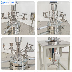WHGCM ASME CE EAC DOSH High Performance 1L Stainless Steel 904L Resistant Vessel Chemical Autoclave Jacked Heating Laboratory Reactor