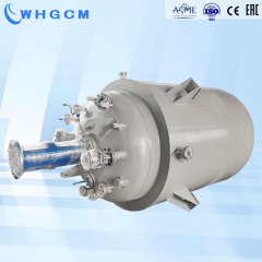 WHGCM ASME-U Custom 5000L Stainless Steel Cladding Plate Jacket Heating High Pressure Tank Industry Chemical Reactor