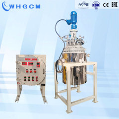 Сертифицированный ASME CE EAC DOSH WHGCM 200L взрывозащищенный магнитный герметичный кожух циркуляционный нагревательный криогенный пилотный реактор высокого давления из нержавеющей стали