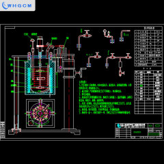 ASME CE EAC 10L 20L 50L High Pressure Stainless Steel Tank Chemical Autoclave Lab Reactor with Manually Lifting Device