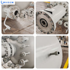 ASME CE EAC Certified 3000L Magnetic Seal High Pressure Hydrogenation and Chemical Jacketed Batch Reactor