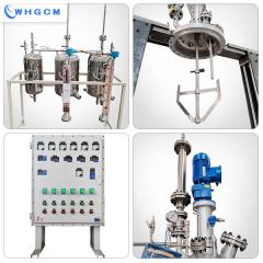 WHGCM 100L stainless steel 304 polycondensation reactor with distillation system