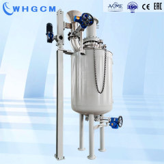 Factory Price 1000L Stainless Steel High Pressure Outer Coils Jacket Efficient Mixing Chemical Industrial Reactor