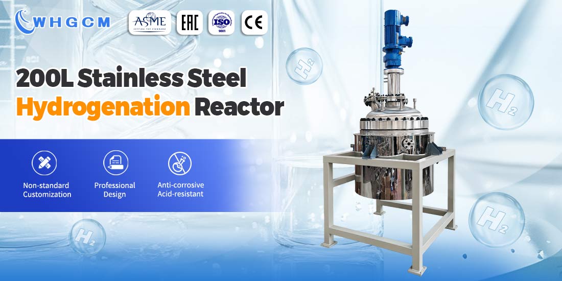Poster of the  200L Jacket Heating Stainless Steel SS316L Hydrogenation Reactor