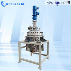 ASME CE EAC ISO 200L Jacket Heating Stainless Steel Hydrogenation Reactor Equipped with Explosion-proof Motor