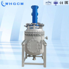 WHGCM НОВЫЙ 250L Нержавеющая сталь SS304 рубашка нагрева пилотный полимерный химический реактор под давлением с PID PLC автоматическим контроллером