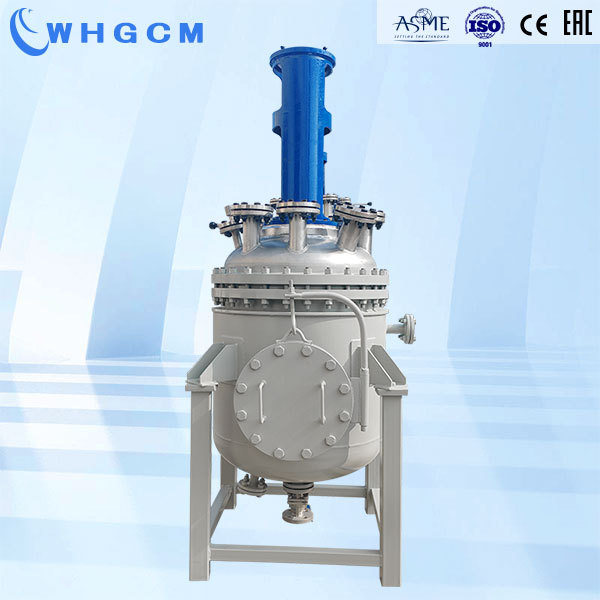 WHGCM НОВЫЙ 250L Нержавеющая сталь SS304 рубашка нагрева пилотный полимерный химический реактор под давлением с PID PLC автоматическим контроллером