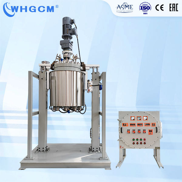 ASME-U CE-PED EAC-COC DOSH 200L High-pressure Resistant Vessel Hydrometallurgy Reactor with PID Intelligent Automatic Control