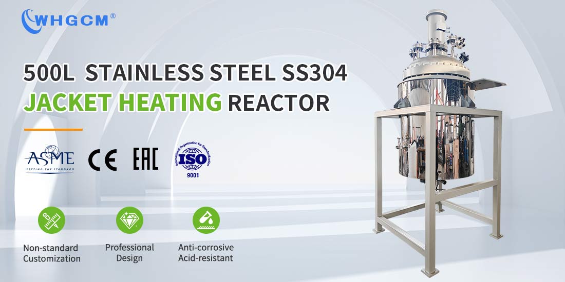 Poster of the 500L Jacketed Stainless Steel Pyrolysis Reactor