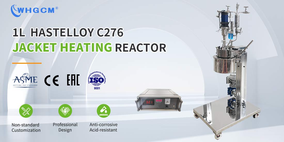 Poster of the 1L Hastelloy C276 Supercritacal Extraction Lab Reactor 