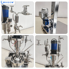 EAC CE Certified 1L Hastelloy C276 Supercritacal Extraction Lab Reactor With Mixing Agitator Reaction Kettle