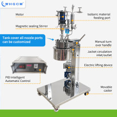 EAC CE Certified 1L Hastelloy C276 Supercritacal Extraction Lab Reactor With Mixing Agitator Reaction Kettle