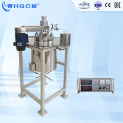 Whgcm ASME-U EAC 5L High Pressure High Temperature Stainless Steel Jacketed  Lab Reactor with PID PLC
