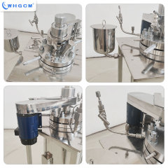 Whgcm ASME-U EAC 5L High Pressure High Temperature Stainless Steel Jacketed  Lab Reactor with PID PLC