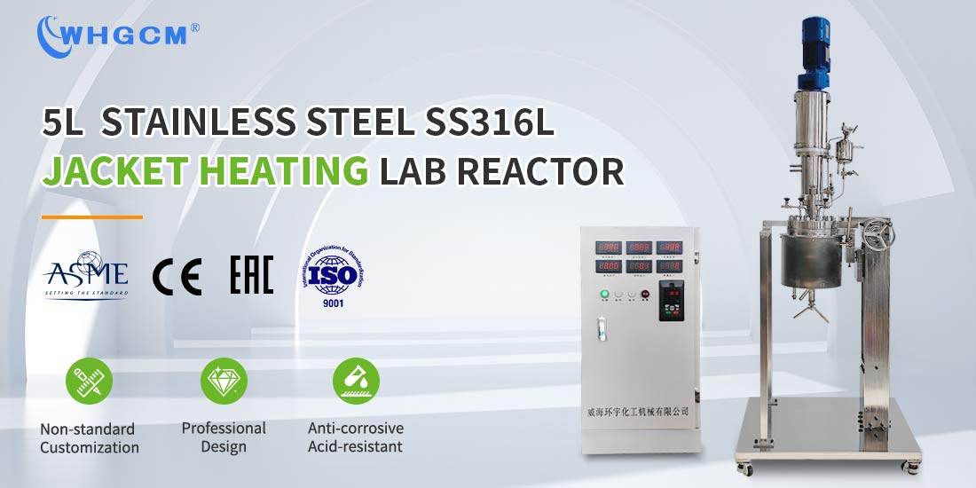 Poster of the 5L Stainless Steel Chemical Continuous Stirred Tank Reactor 