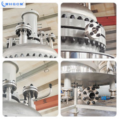 ASME-U CE-PED EAC-COC 500L High Temperature Stainless Steel Jacketed Hydrometallurgy Reactor with Explosion-proof Motor