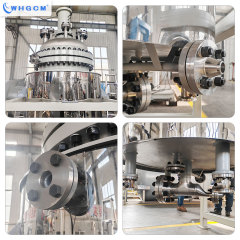 ASME-U CE-PED EAC-COC 500L High Temperature Stainless Steel Jacketed Hydrometallurgy Reactor with Explosion-proof Motor
