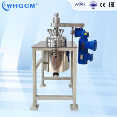 10L Stainless Steel SS316L Jacket Heating Lab Chemical Pressure Reactor With Magnetic Sealing Coupler