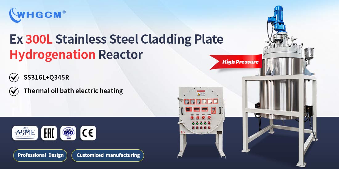 Poster of the  300L High Pressure Pilot Hydrogenation Chemical Reactor