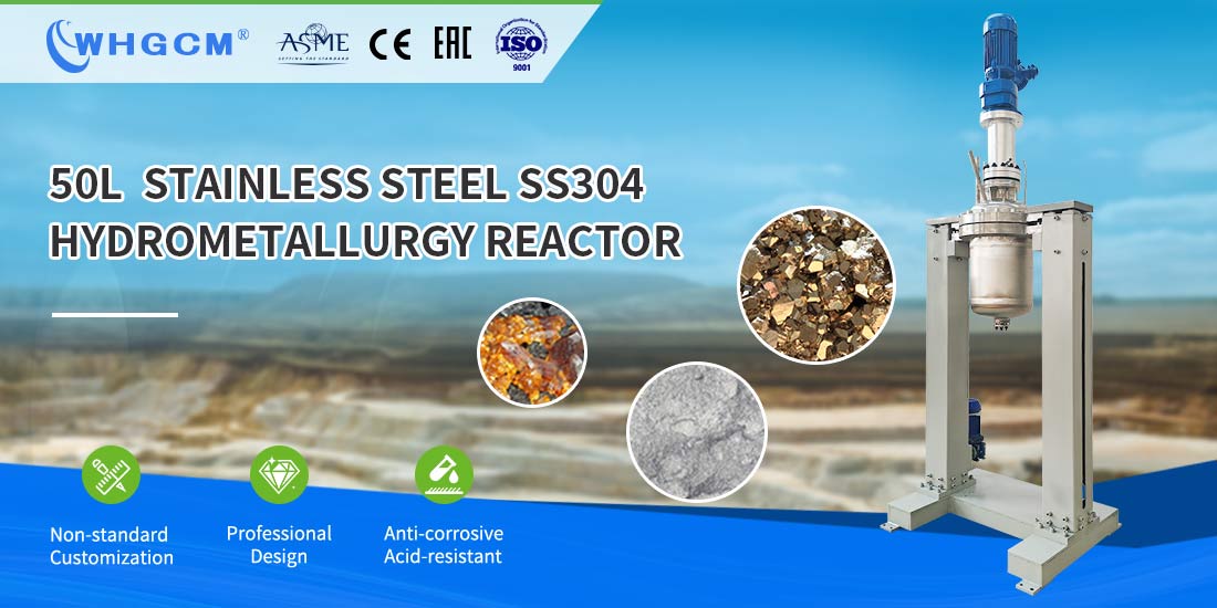 Poster of the 50L High Temperature Stainless Steel SS304 Hydrometallurgy Reactor 
