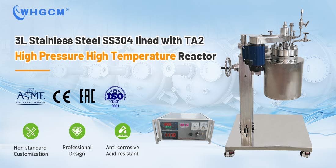 Poster of the 3L Stainless Steel Titanium Ti Gr1 Gr2 Electric Heating Autoclave Chemical Reactor