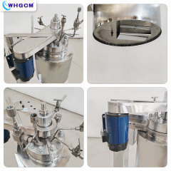 3L Stainless Steel Titanium Ti Gr1 Gr2 Electric Heating Autoclave Chemical Reactor With Mechanical Seal Coupler