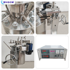 3L Stainless Steel Titanium Ti Gr1 Gr2 Electric Heating Autoclave Chemical Reactor With Mechanical Seal Coupler