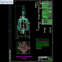 ASME CE EAC ISO Certified 50L Hastelloy C276 Jacket Heating Pressure Tank Vessel Reactor With Mechanical sealed coupler