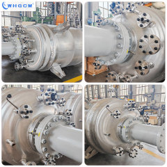 Chemical equipment 2000L High Pressure Stainless Steel Jacket Heating Chemical Industrial Reactor with Magnetic-sealed Stirrer
