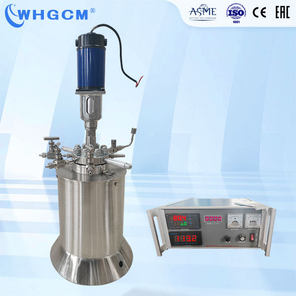 Whgcm ASME-U EAC 0.5L High Pressure High Temperature Electric Heating Stainless Steel Lab Chemical Reactor