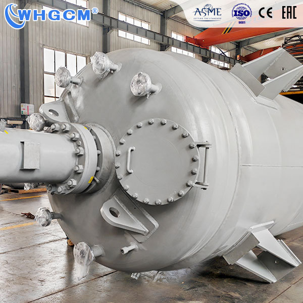 Factory Direct 10m³ Industrial Mixing Pressure Vessel Stainless Steel Jacketed Chemical Reactor