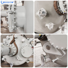 Factory Direct 10m³ Industrial Mixing Pressure Vessel Stainless Steel Jacketed Chemical Reactor