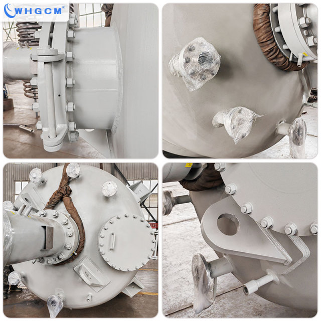 Factory Direct 10m³ Industrial Mixing Pressure Vessel Stainless Steel Jacketed Chemical Reactor