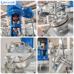 ASME CE EAC ISO Certified 300L Stainless Steel SS316L Electric Heating Pressure Tank Reactor With Mechanical sealed coupler