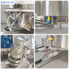 ASME CE EAC ISO Certified 300L Stainless Steel SS316L Electric Heating Pressure Tank Reactor With Mechanical sealed coupler