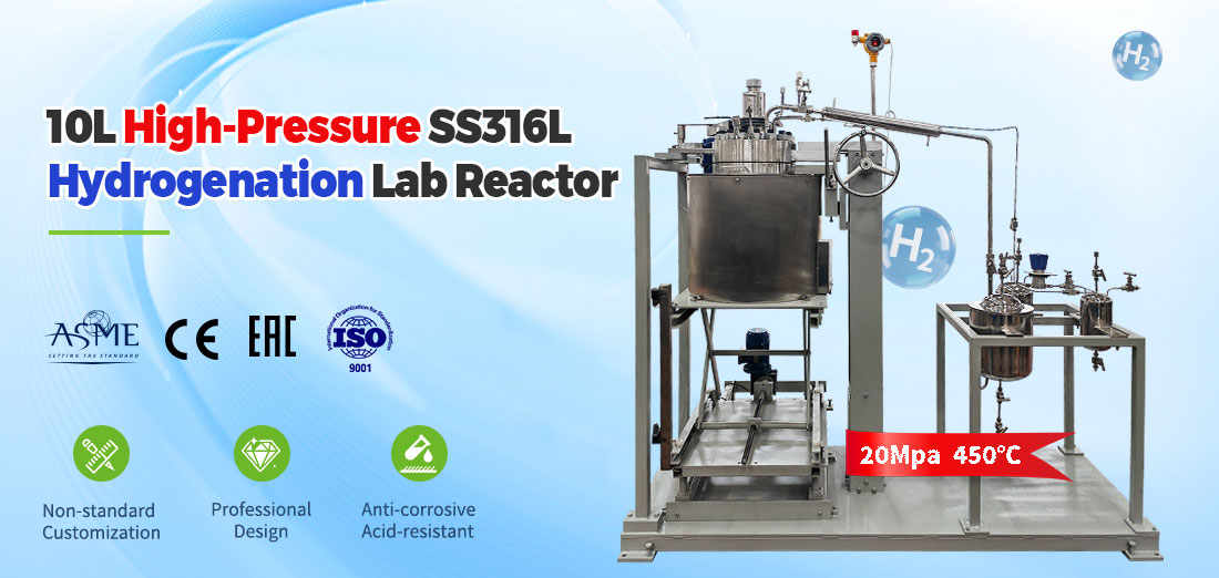 poster of the 10L High Pressure Stainless Steel Hydrogenation Reactor