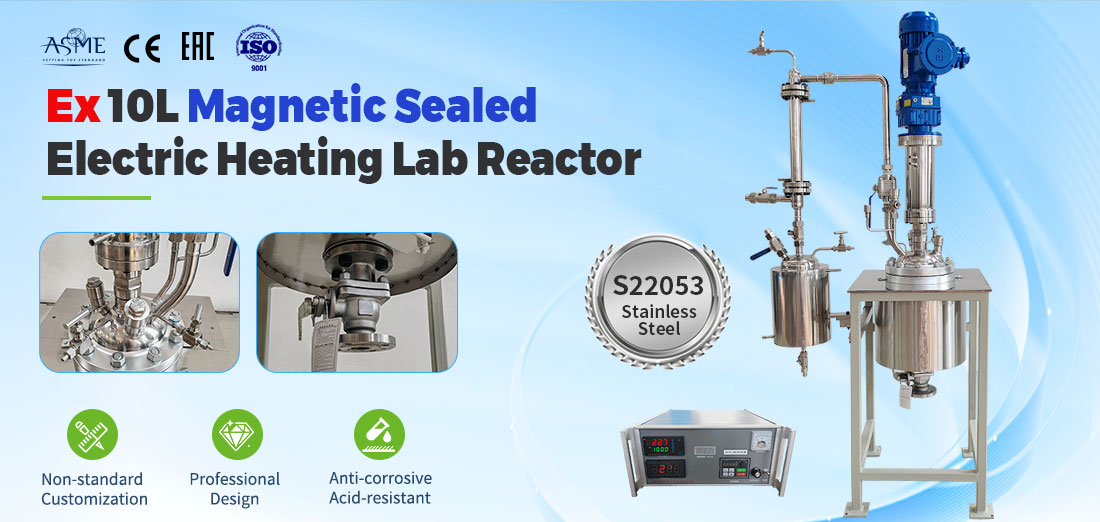poster of the 10L  Stainless Steel S22053  Laboratory Reactor 
