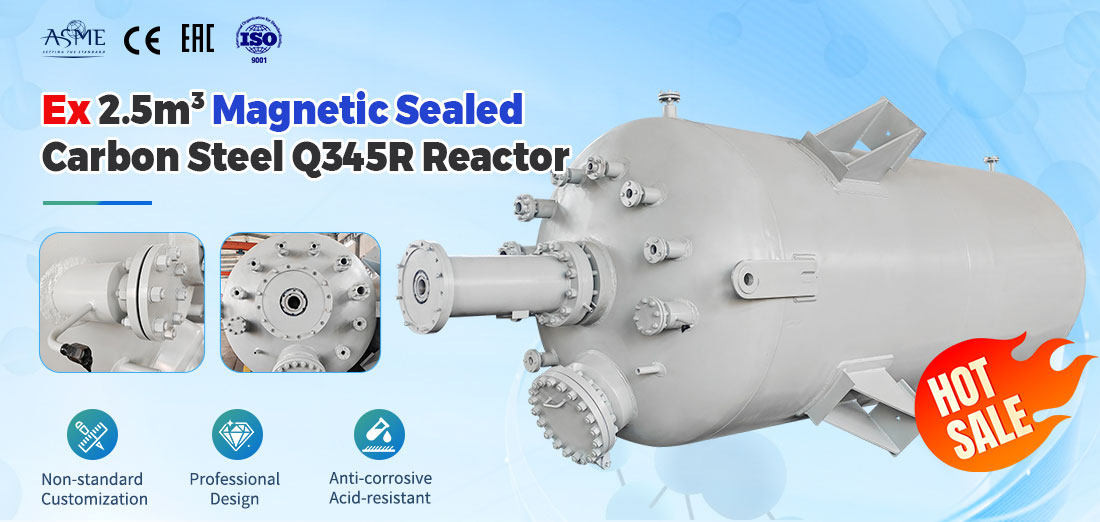 poster of the 25,000L Stainless Steel Electromagnetic Heating  Tank Reactor 