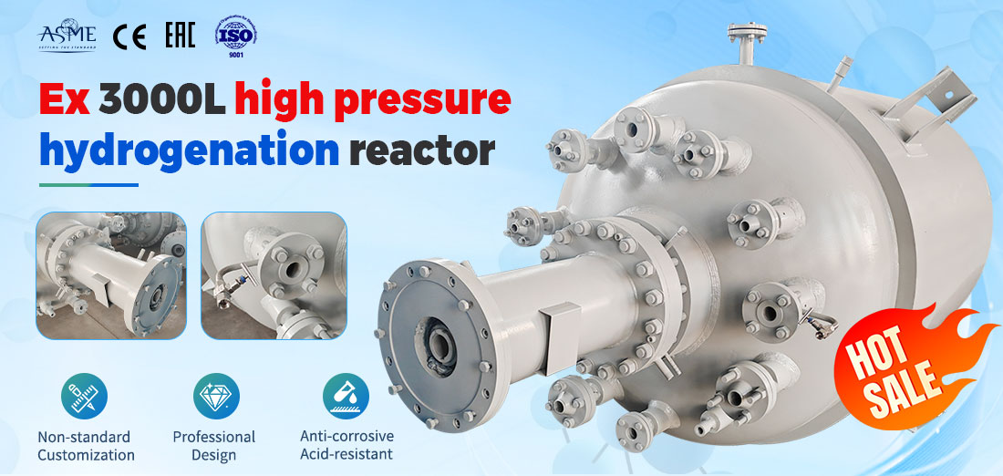 poster of the 3000L High Pressure Hydrogenation Stainless Steel Tank Reactor
