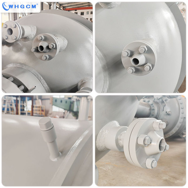 WHGCM NEW 3000L High Pressure Hydrogenation Stainless Steel Tank Reactor PLC Controlled Motor for Chemical Oil Industry