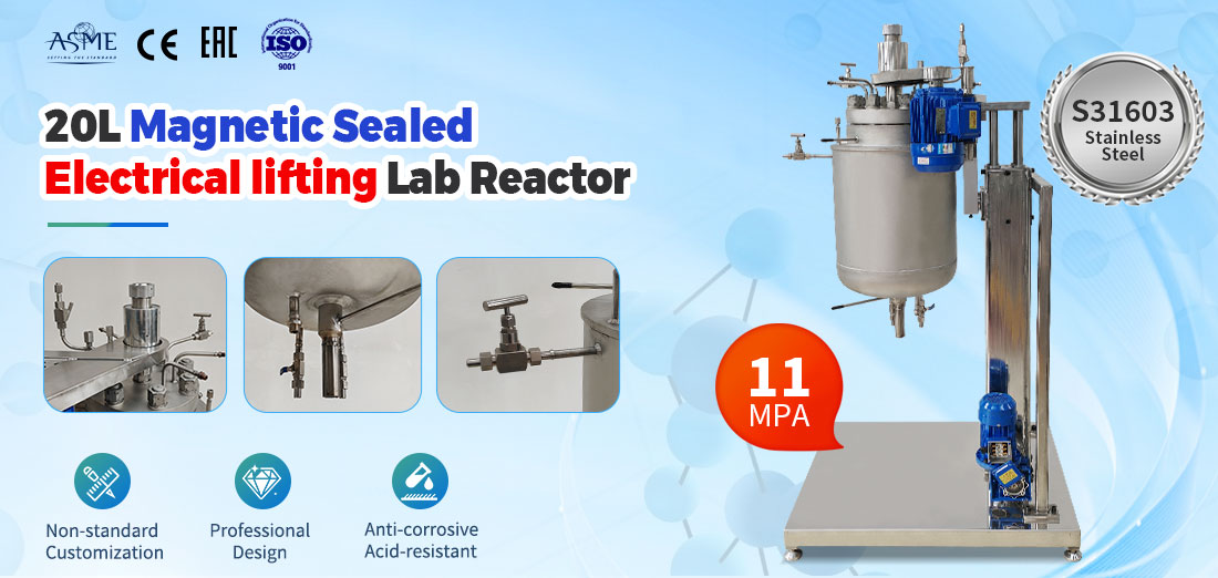 poster of the 20L Stainless Steel Lab Reactor 