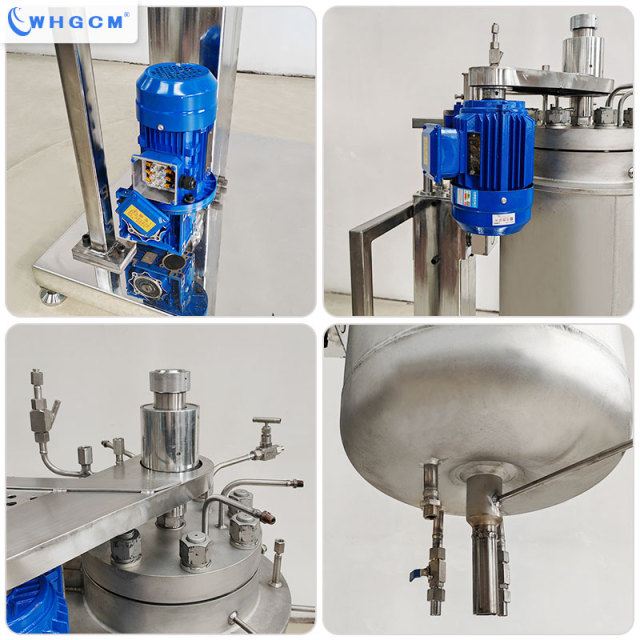 Customizable 20L Stainless Steel Lab Reactor for Chemical Processing Offered to Research Institutions Seeking Micro Lab Reactor