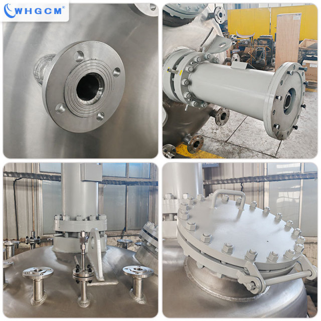 Custom High Quality 8000L Jacket Stainless Steel Reactor for Industrial and Laboratory Chemical Processing Reliable Supplier