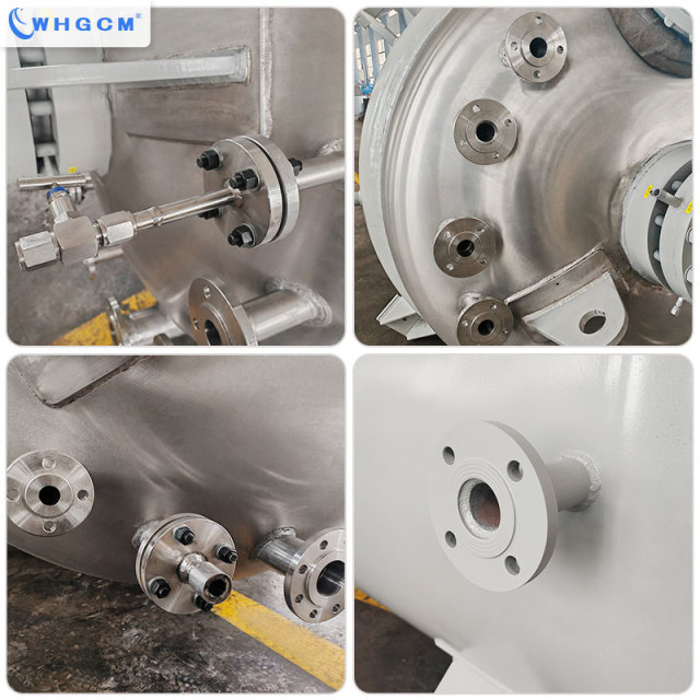 ASME 6300L Jacket Stainless Steel Tank Reactor Pressure Vessel for Large Industry Resin Hydrometallurgy Gold Leach