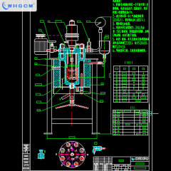 New ASME-U CE EAC 2L Jacketed Electric Heating stainless steel S22053 Chemical Lab Reactor with EX PID PLC Automatic Controller