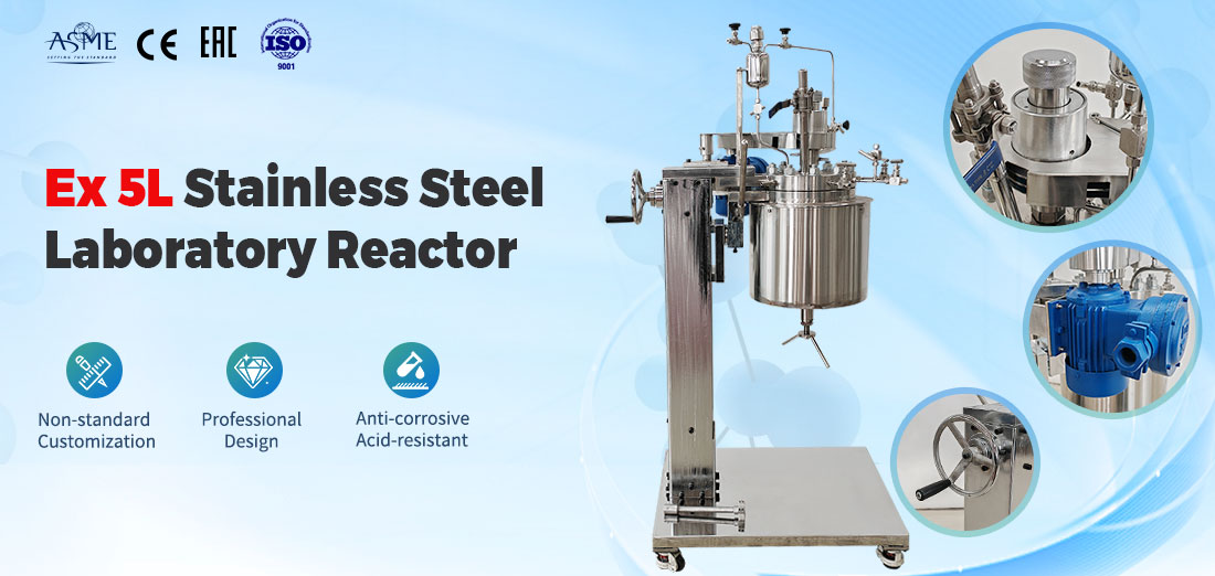 poster of the 5L Stainless Steel High Temperature Lab Reactor 