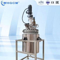 Powerful Manufacturer 200L Stainless Steel 316L Reactor for Hydrogenation Client Customized Design ASME CE EAC ISO Certified Smart PID PLC Jacketed System