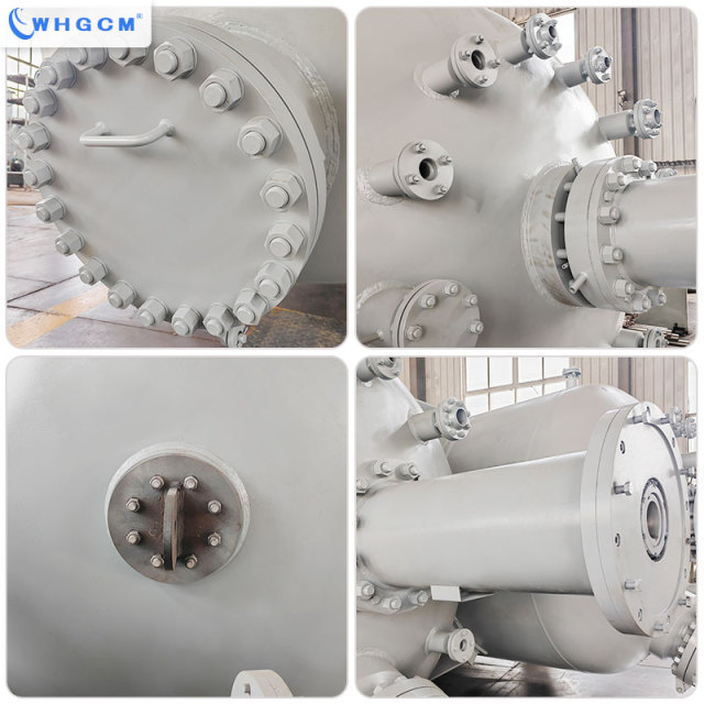 Customizable Batch Reactor 20000L Bio Reactor Compatible Pressure Reactor with 3+4 Blade Agitation for High Viscosity Materials