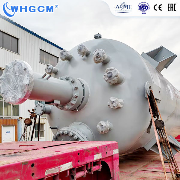 WHGCM 25000L Chemical Equipment Project Pressure Reactor 3.0MPa Batch Reactor with Electromagnetic Heating & Magnetic Drive