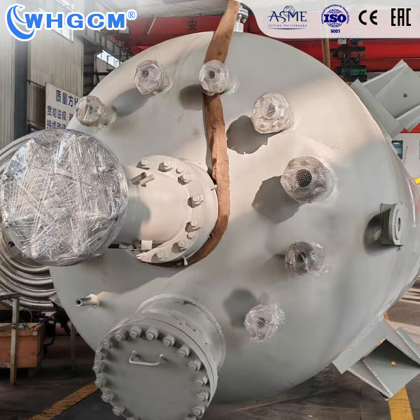 25000L High Efficiency Mixing Reactor Stainless Steel Pressure Reactor Electromagnetic Heating Magnetic Seal for Chemical